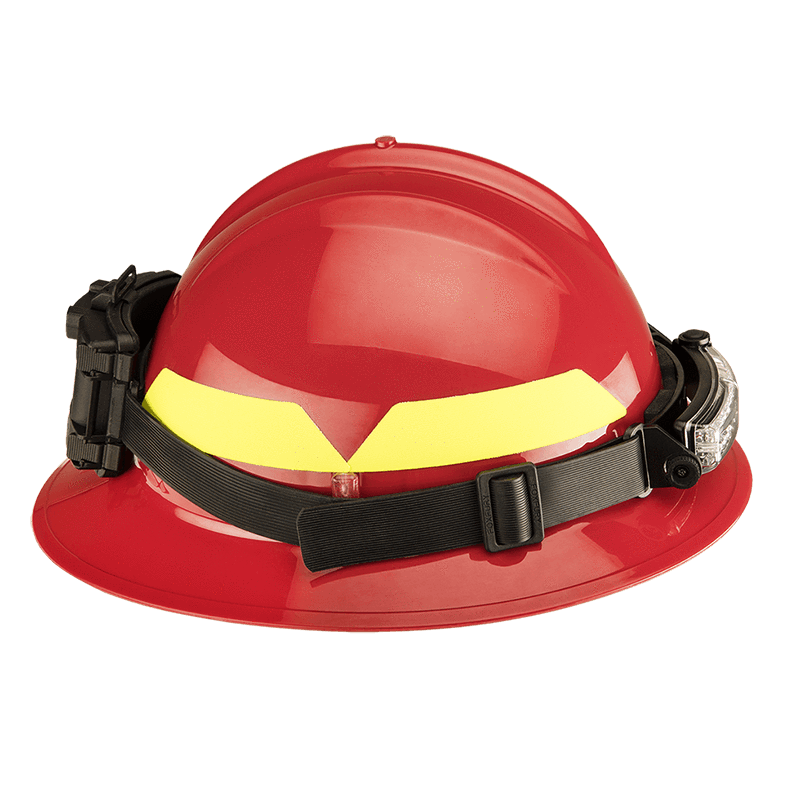 FoxFury Headlamps Fire_Safety_USA Command+ Tilt White & Amber LED Headlamp / Helmet Light