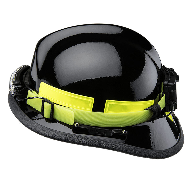 FoxFury Headlamps Fire_Safety_USA Command+ Tilt White & Amber LED Headlamp / Helmet Light