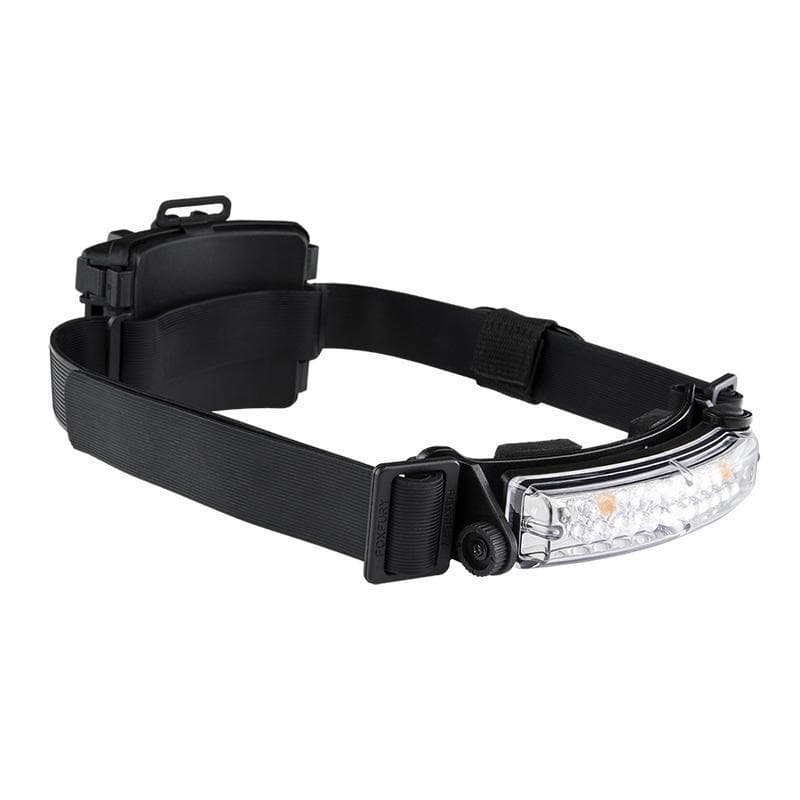 FoxFury Headlamps Fire_Safety_USA Command+ Tilt White & Amber LED Headlamp / Helmet Light