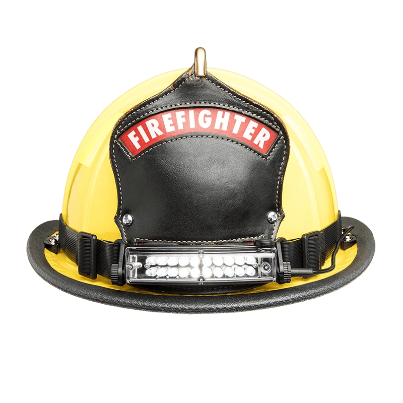 FoxFury Headlamps Fire_Safety_USA Command+ Tilt White LED Headlamp / Helmet Light - AA