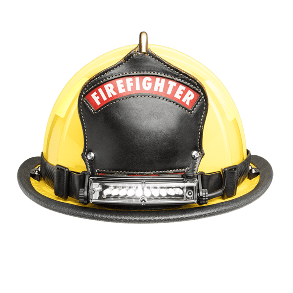 FoxFury Headlamps Fire_Safety_USA Command White LED Helmet Light - LoPro