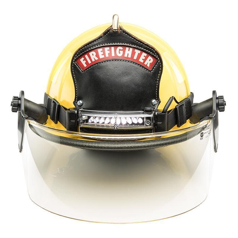 FoxFury Headlamps Fire_Safety_USA Command White LED Helmet Light - LoPro