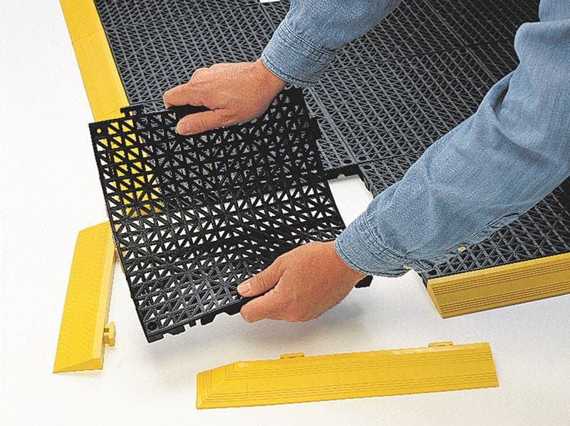 Durable Corporation Compartment Tiles Fire_Safety_USA Compartment Tiles (Case of 36)