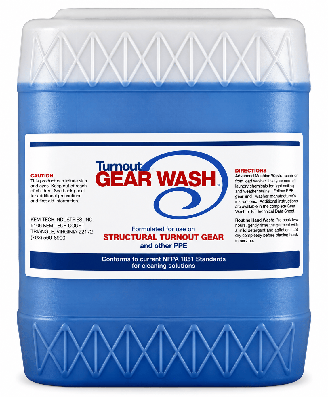 Ready Rack Washing/Drying Equipment Fire_Safety_USA Decon Ready Turnout Gear Wash – 5 Gallon
