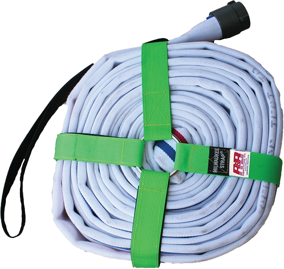 R & B Fabrication Hose Strap Fire_Safety_USA Double Donut Hose Strap