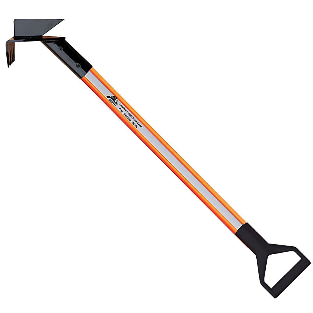 LeatherHead Tools Pike Pole Fire_Safety_USA Drywall Hook Pike Pole Pro Lite with D-Handle