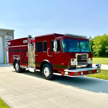 E-ONE Fire Truck Fire_Safety_USA E-One FC94 VM8 Pumper