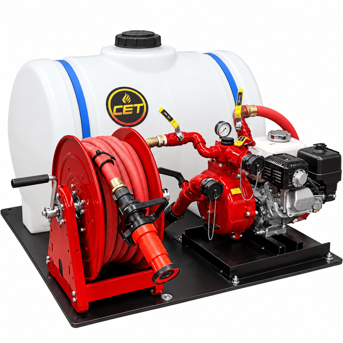 CET ATV/UTV Skid Units Fire_Safety_USA Econo PAC Skid Unit