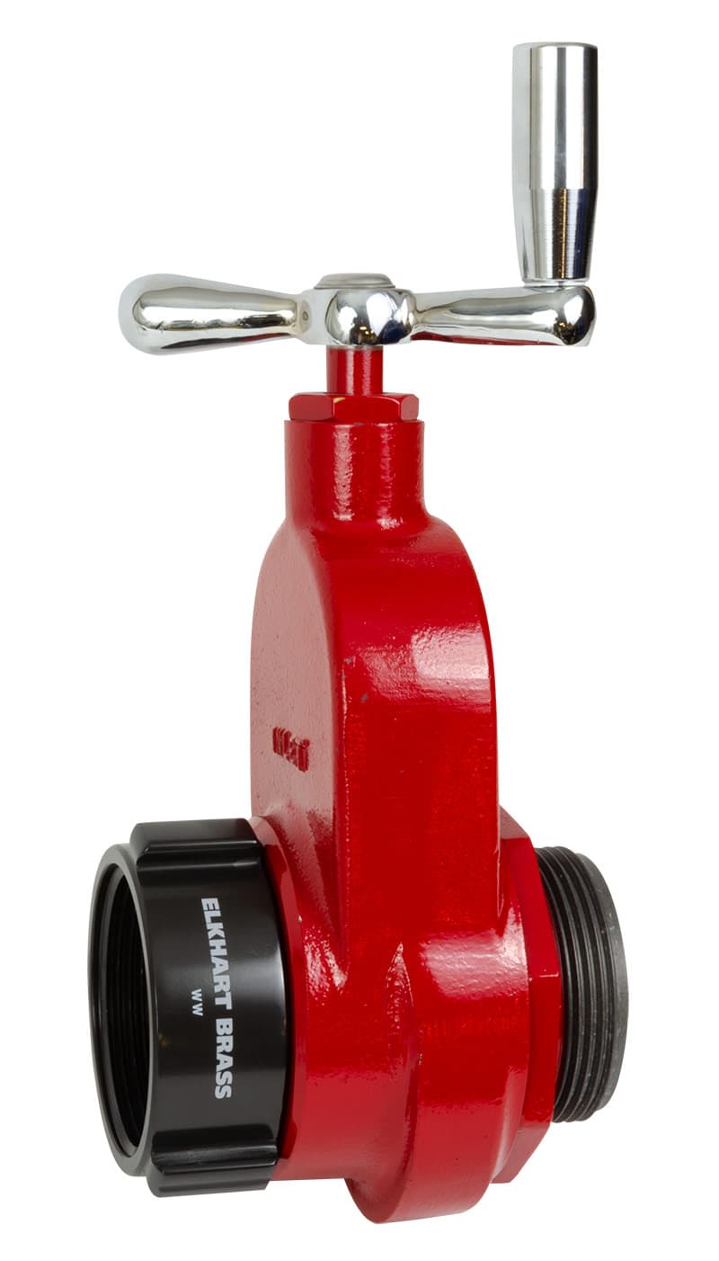 Elkhart Brass Gate Valve Fire_Safety_USA Elkhart Brass Aluminum Gate Valve