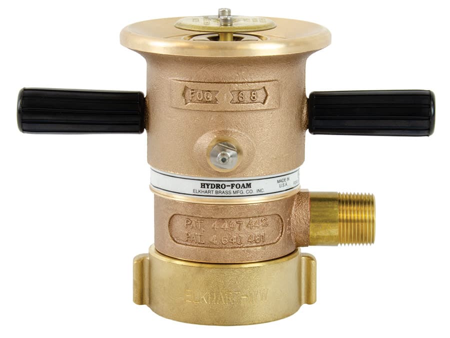 Elkhart Brass Nozzles Fire_Safety_USA Elkhart Brass Hydro-Foam Self-Educting Nozzles 350 & 500 GPM
