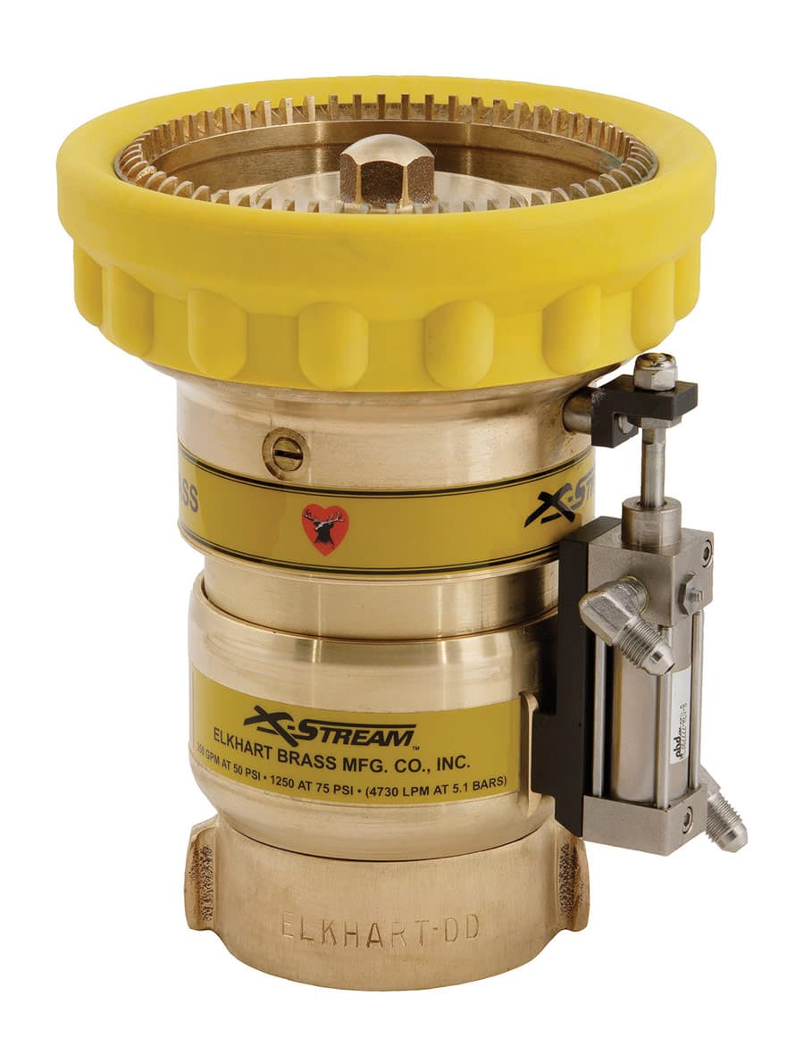 Elkhart Brass Nozzles Fire_Safety_USA Elkhart Brass Master Stream X-Stream Nozzle SM-2000HB