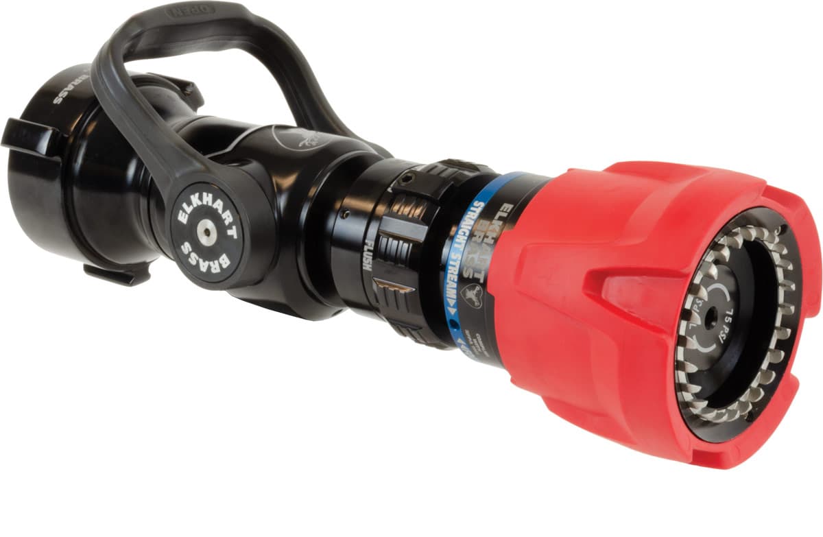 Elkhart Brass Nozzles Fire_Safety_USA Elkhart Brass Phantom XD Nozzle High-Range 2.5″ Free Swivel Inlet / 1-3/8″ Waterway