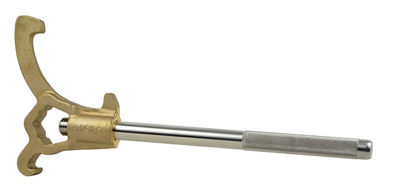 Elkhart Brass Hydrant Wrench Fire_Safety_USA Elkhart Brass S-454-S Adjustable Hydrant Wrench