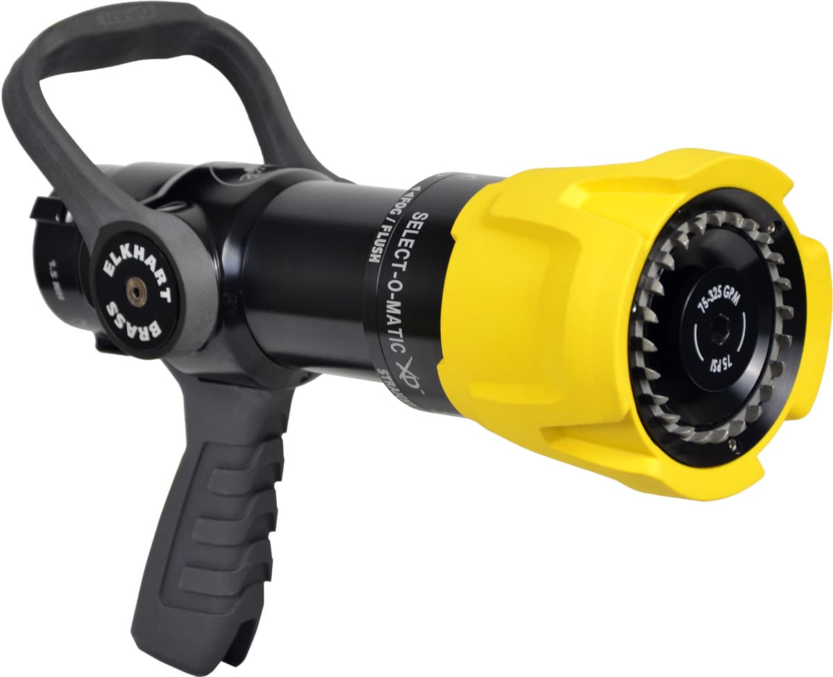 Elkhart Brass Nozzles Fire_Safety_USA Elkhart Brass Select-O-Matic XD Nozzles with Pistol Grip