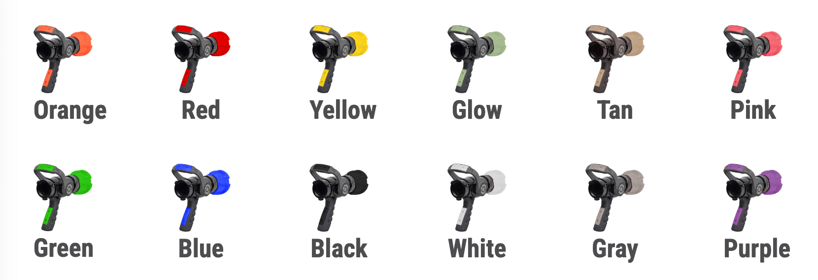 Elkhart Brass Nozzles Fire_Safety_USA Elkhart Brass Select-O-Matic XD Nozzles with Pistol Grip