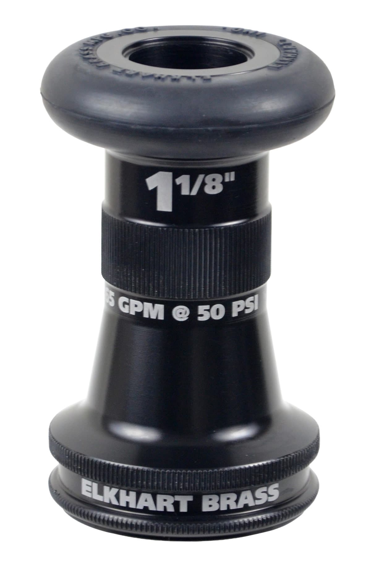 Elkhart Brass Smooth Bore Tips Fire_Safety_USA Elkhart Brass Smooth Bore Single Tips – Short Barrel