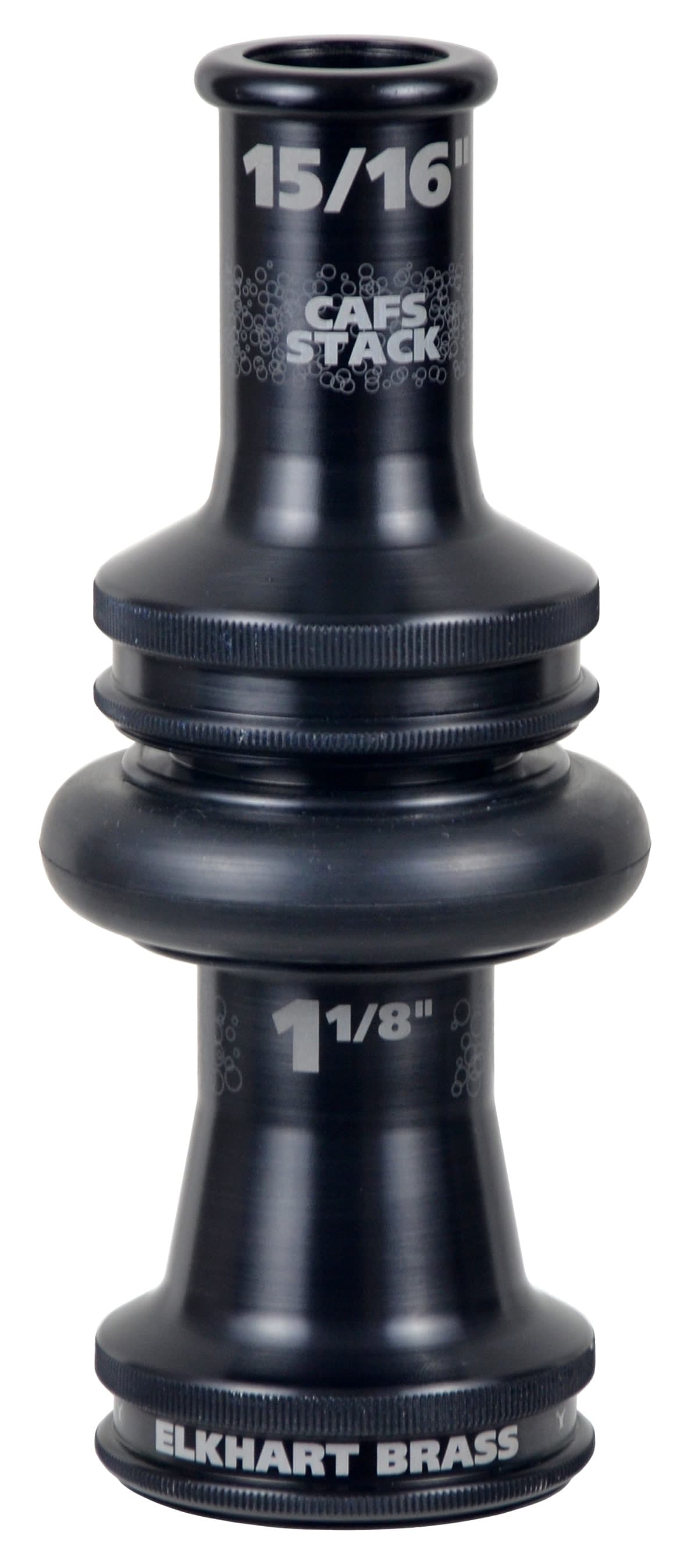 Elkhart Brass Smooth Bore Tips Fire_Safety_USA Elkhart Brass Smooth Bore Stacked Tips - CAFS Stack