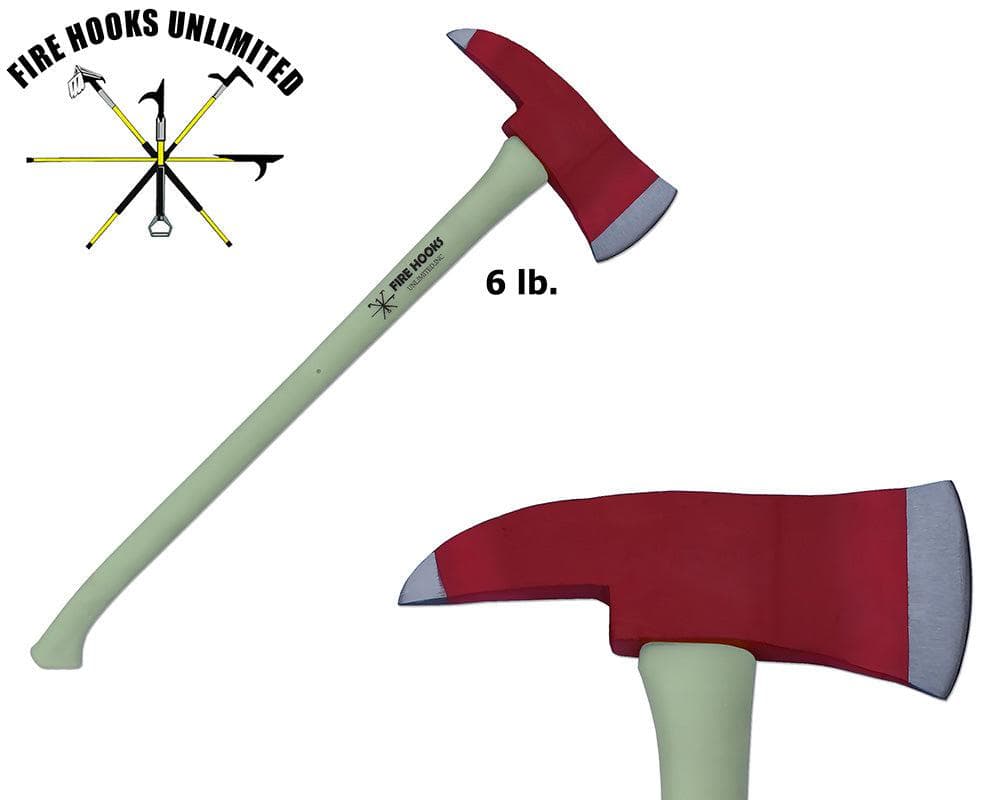 Fire Hooks Unlimited Axes Fire_Safety_USA Fire Hooks Unlimited Luminous Pickhead Axes