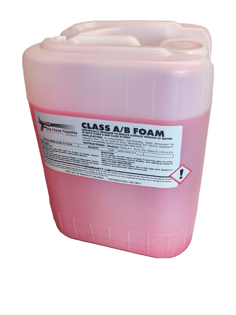 Fire Hose Nozzles Direct Foam Fire_Safety_USA Firefighting Class A/B Foam 5 GAL