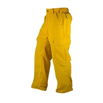 PGI Wildland Gear Fire_Safety_USA Fireline Ground Pounder (Classic) Pant - 6 oz Nomex IIIA - Yellow