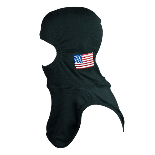 Majestic Fire Apparel Hoods Fire_Safety_USA FLAG PBI GOLD BLK / PBI PAC II Hood