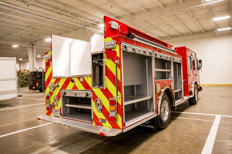 Fouts Fire Fire_Safety_USA Fouts FB94 Low Hosebed Pumper