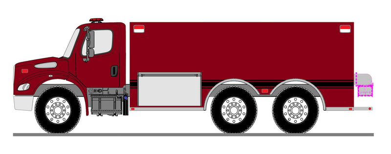 Fire Safety USA Fire_Safety_USA FSUSA 3,000 Gallon Tanker