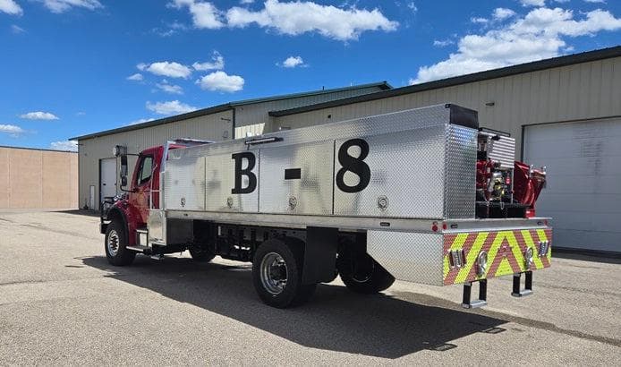 Fire Safety USA Fire_Safety_USA FSUSA Freightliner Large Brush Truck
