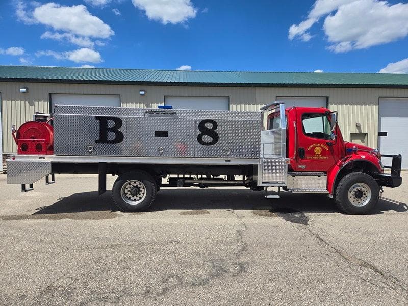Fire Safety USA Fire_Safety_USA FSUSA Freightliner Large Brush Truck