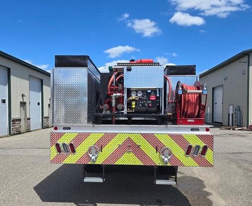 Fire Safety USA Fire_Safety_USA FSUSA Freightliner Large Brush Truck