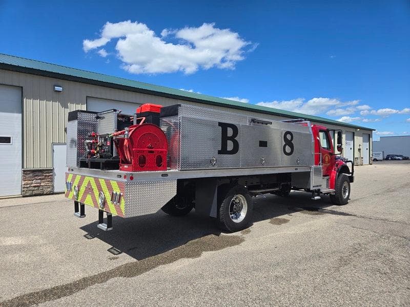 Fire Safety USA Fire_Safety_USA FSUSA Freightliner Large Brush Truck