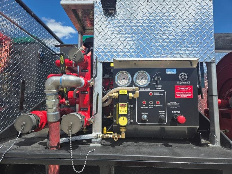 Fire Safety USA Fire_Safety_USA FSUSA Freightliner Large Brush Truck