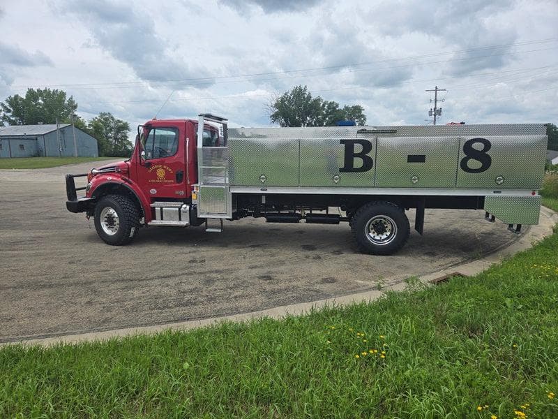 Fire Safety USA Fire_Safety_USA FSUSA Freightliner Large Brush Truck