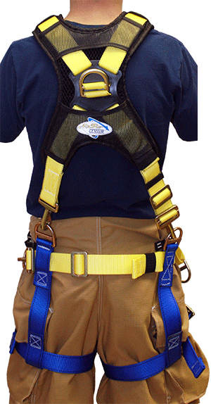 Gemtor Harnesses & Belts Fire_Safety_USA Gemtor Class III Conversion Harness with AirFloTM X-pad