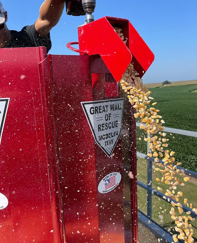 Great Wall of Rescue Grain Bin Rescue Fire_Safety_USA Grain Bin Rescue System