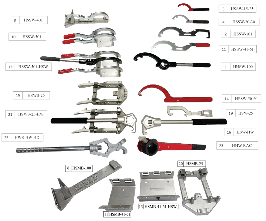Harrington Spanner Wrench Fire_Safety_USA Harrington Spanner Wrenches