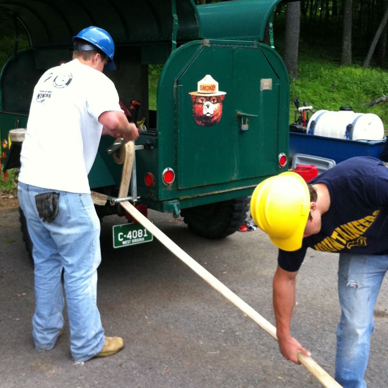 C & S Supply Fire Hose Coilers Fire_Safety_USA Hose Roller for 1" to 1 1/2" Fire Hose