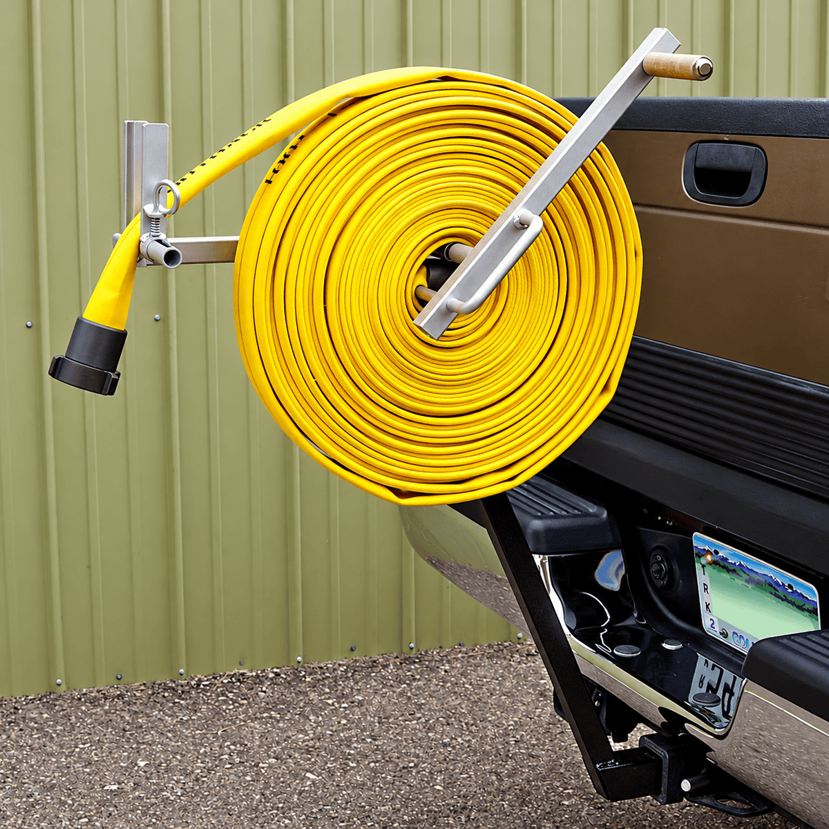 C & S Supply Fire Hose Coilers Fire_Safety_USA Hose Roller for 1" to 1.5" Fire Hose