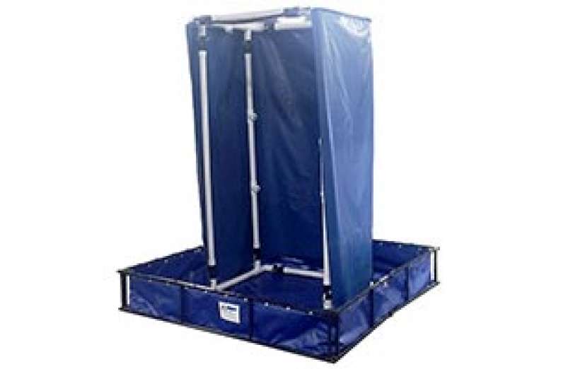 Husky Portable Decon Shower Fire_Safety_USA Husky Decon Shower Curtain