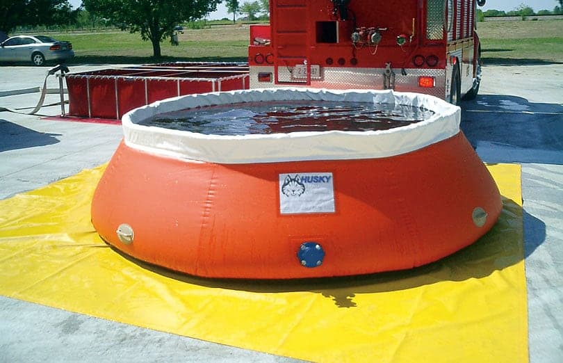 Husky Portable Salvage Cover Fire_Safety_USA Husky Ground Covers for Low-Side Self Supporting Tank