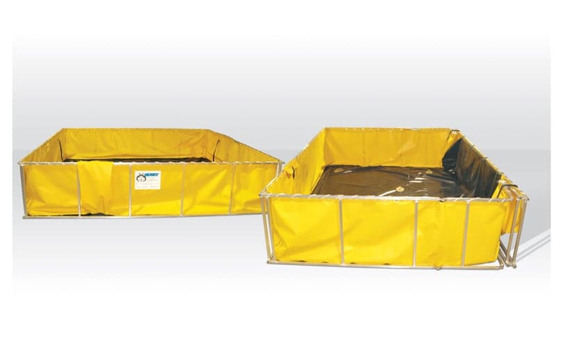 Husky Portable Folding Tanks Fire_Safety_USA Husky Leading Edge® Folding Frame Portable Tank