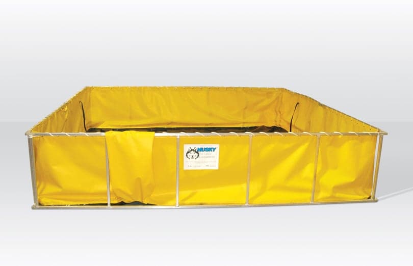 Husky Portable Folding Tanks Fire_Safety_USA Husky Leading Edge® Folding Frame Portable Tank