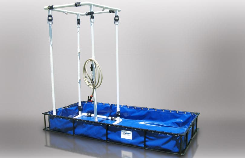 Husky Portable Decon Shower Fire_Safety_USA Husky Portable Decontamination Pool with Shower