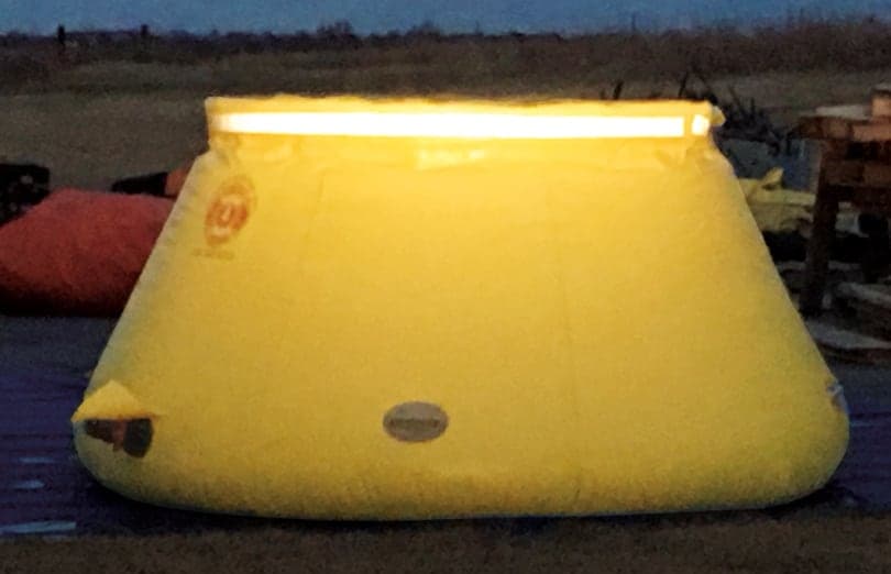 Husky Portable Portable Tanks Fire_Safety_USA Husky Self-Supporting Frameless Portable Water LOW-SIDE Tank