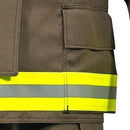 Innotex Bunker Gear Fire_Safety_USA Innotex® Nomex/Kevlar Khaki Rapid Delivery Bunker Coat