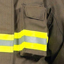 Innotex Bunker Gear Fire_Safety_USA Innotex® Nomex/Kevlar Khaki Rapid Delivery Bunker Coat