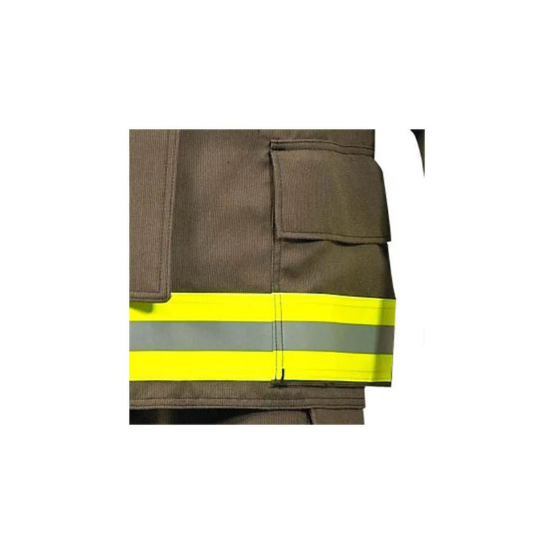 Innotex Bunker Gear Fire_Safety_USA Innotex® Nomex/Kevlar Khaki Rapid Delivery Bunker Coat