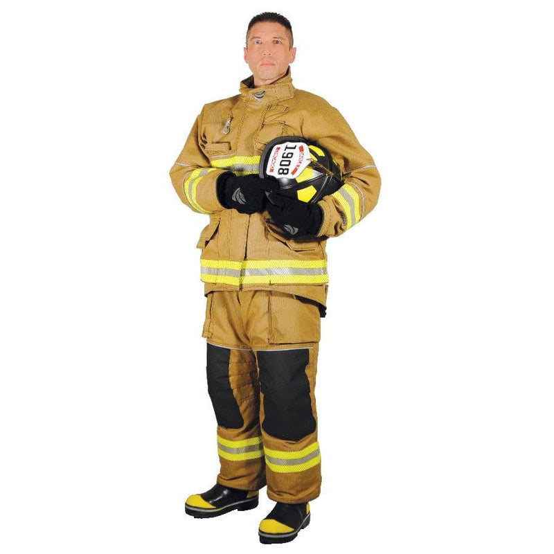 Innotex Bunker Gear Fire_Safety_USA Innotex® RDG40 Nomex/Kevlar Gold Bunker Coat