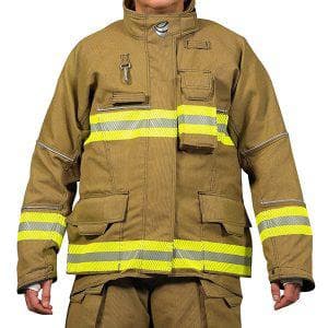 Innotex Bunker Gear Fire_Safety_USA Innotex® RDG40 Nomex/Kevlar Gold Bunker Coat