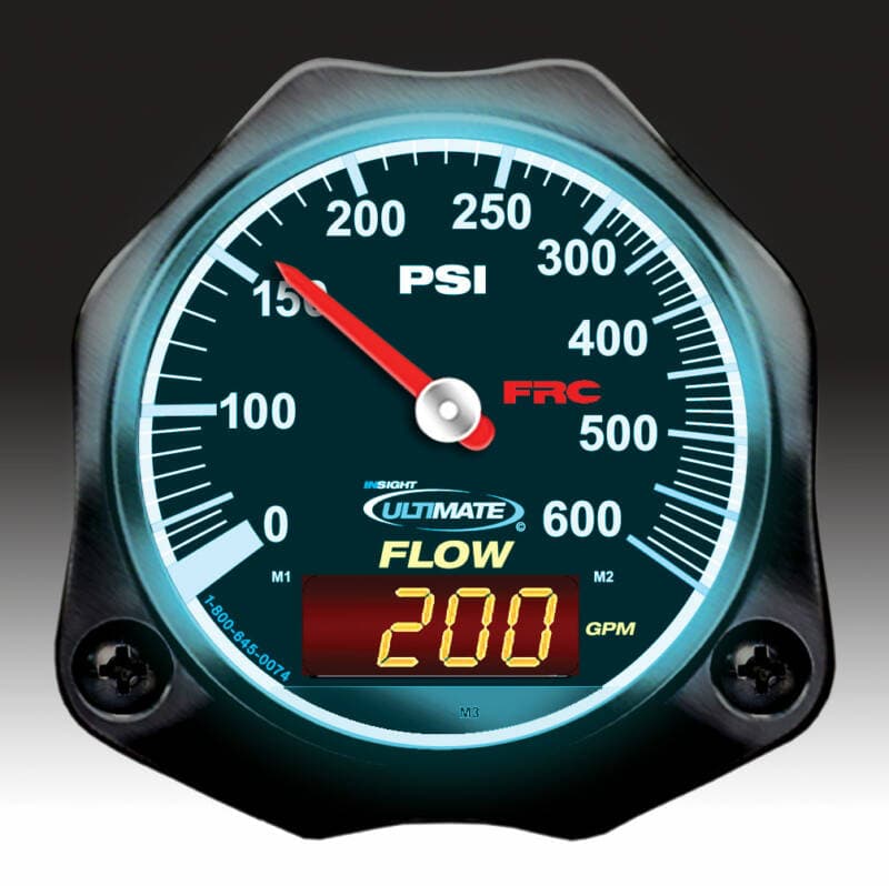 Fire Research Corporation Flow Meter Fire_Safety_USA INSIGHT ULTIMATE Backlit Flow Meter